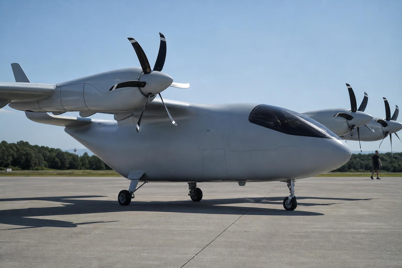 全球最大纯电动飞机Heart Aerospace X1在纽约完成首飞,续航27分钟