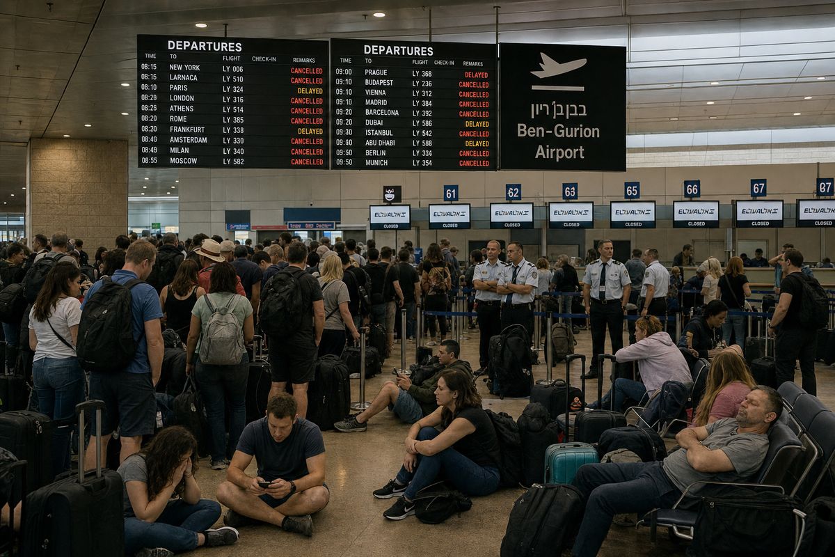 Netanyahu Files Petition to Oust Airport Union Chief, Calls Thursday's Ben-Gurion Strike 'Political and Illegal'