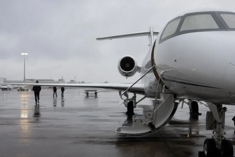 Business jet (file photo)