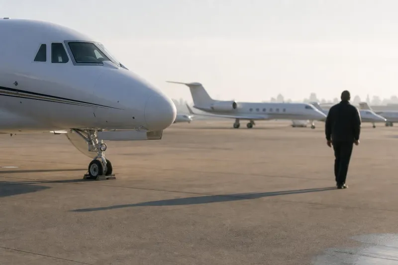 Business jet (file photo)