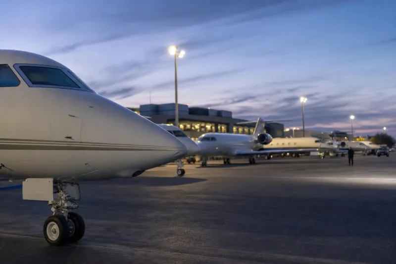 Business jet (file photo)