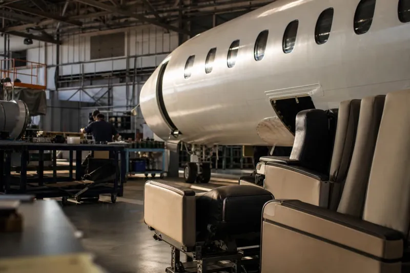Business jet (file photo)