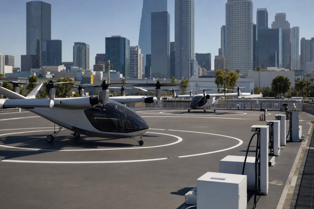 Archer Aviation and AEG Plan Downtown Los Angeles Vertiport at L.A. LIVE Ahead of 2028 Olympics