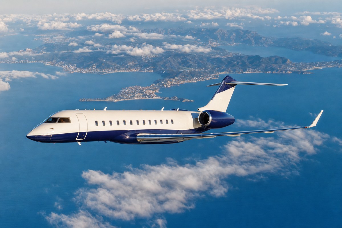 EJM Europe Bombardier Global 6000 (CS-REU) Flight History: London, Oxford, Toulon, and Olbia Routes