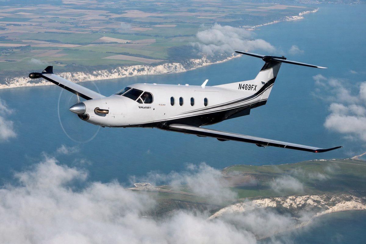 Pilatus PC-12 NGX EI-NGX (Stellaer) Recent Flight History: UK, Ireland, and France Routes