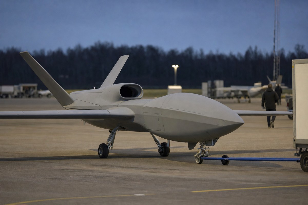 Saab's Ruby UAS Demonstrator Closing In on First Flight