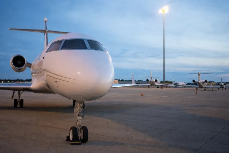 Business jet (file photo)