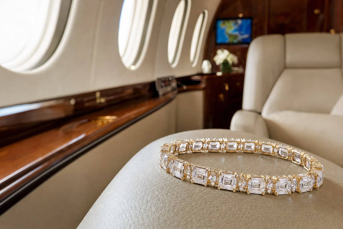 Private Jet Company Amalfi Jets Reports Passenger Left $300,000 Bracelet on Board