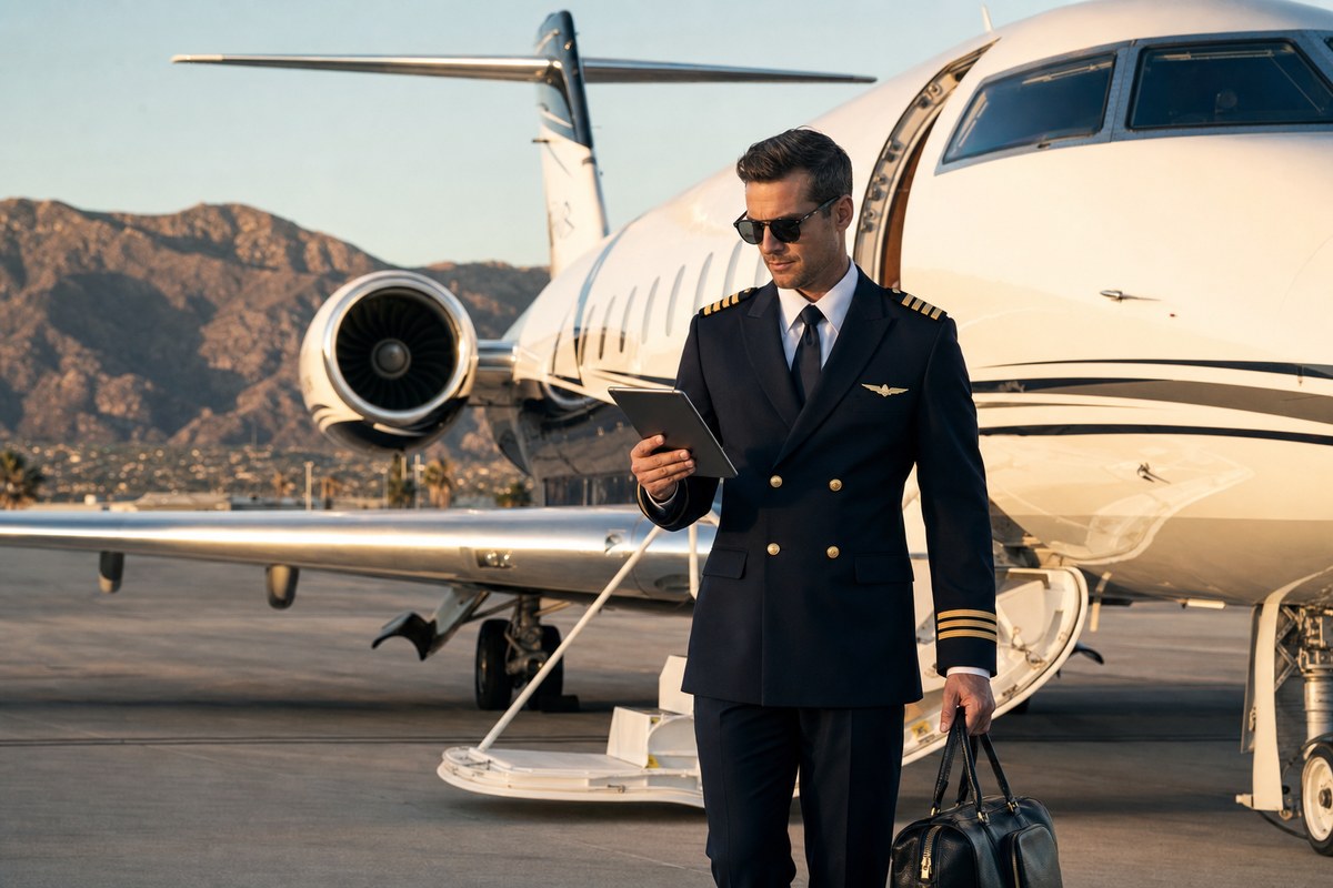Jet Aviation Seeks Private Jet Captain in Burbank, CA, Offering Up to $350,000