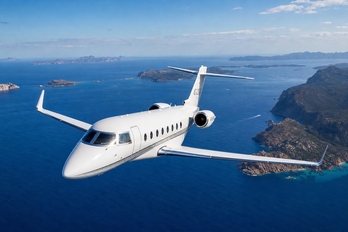 Gulfstream G200 Galaxy EC-KRN (EJM Europe) Recent Flight History: Barcelona–Ibiza–Málaga
