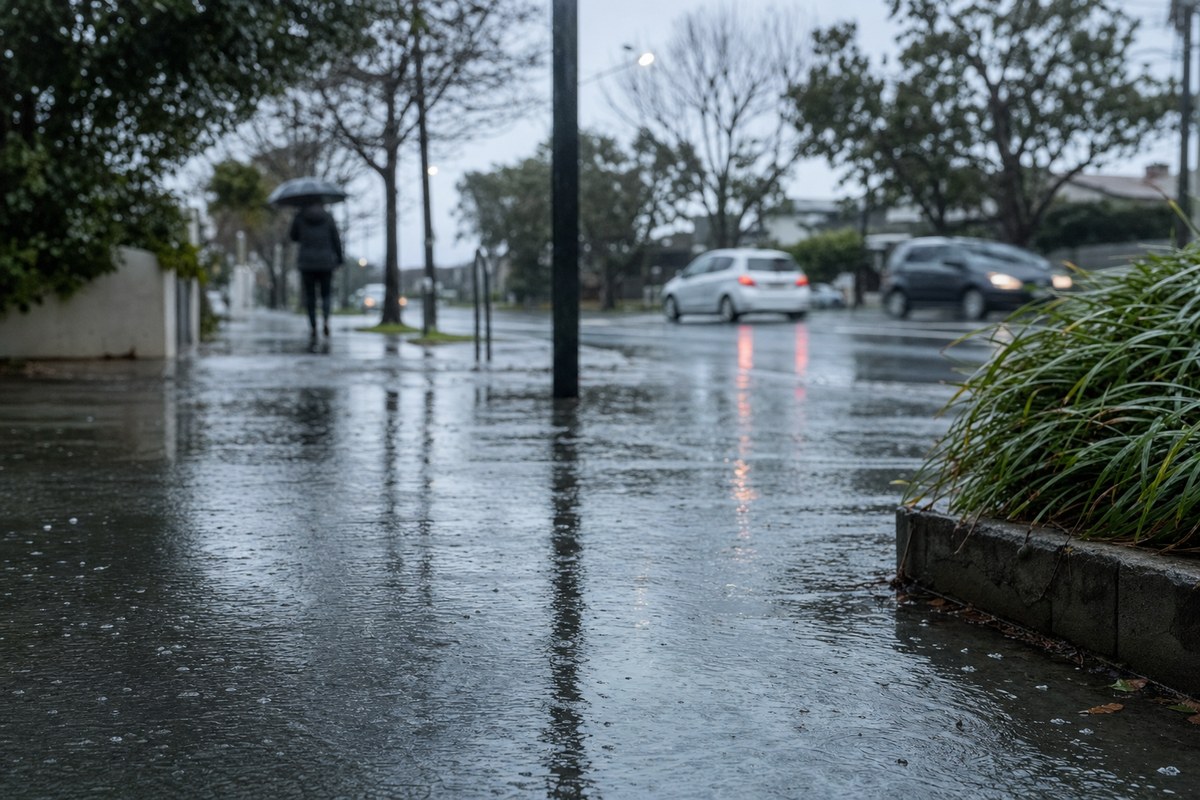 Victoria Severe Weather Warning: Heavy Rainfall and Flash Flood Risk for Northeast Ranges on Tuesday