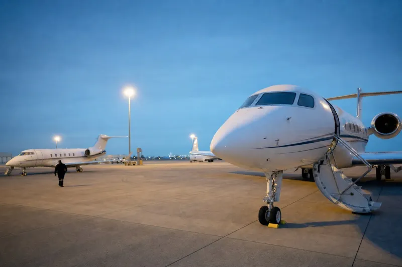 Business jet (file photo)