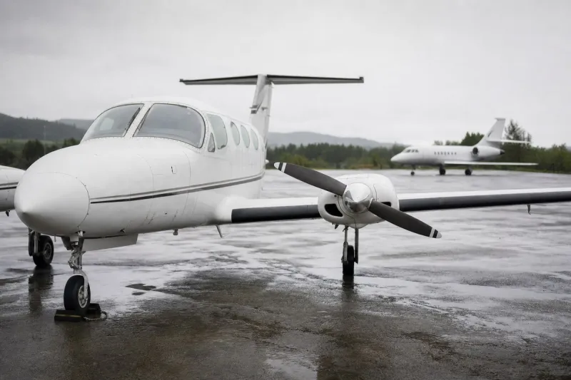 Business jet (file photo)