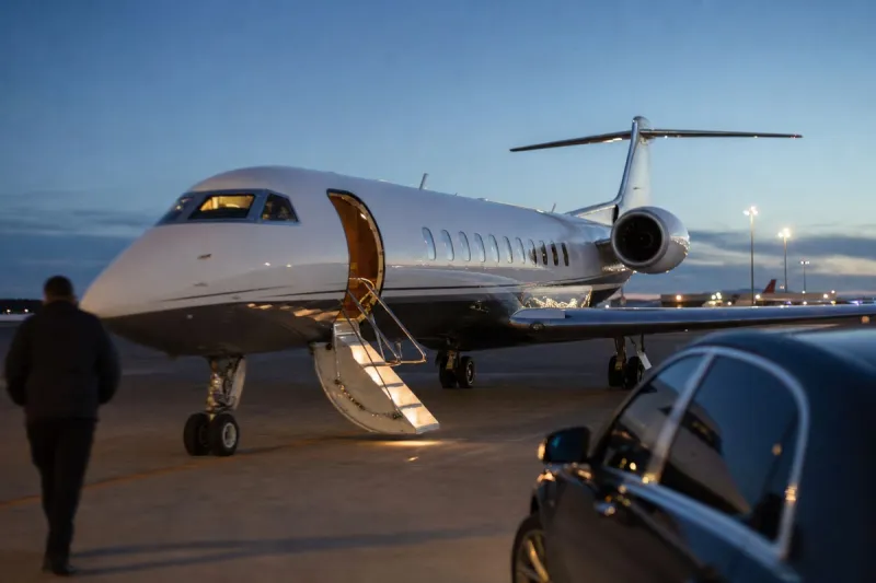 Business jet (file photo)