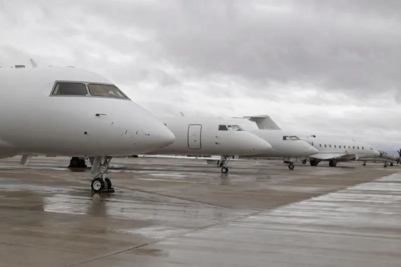Business jet (file photo)