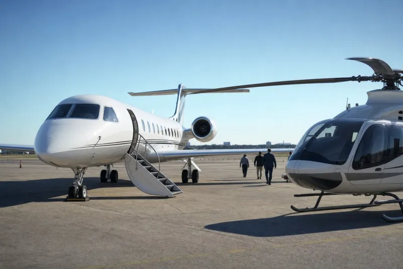 Business jet (file photo)