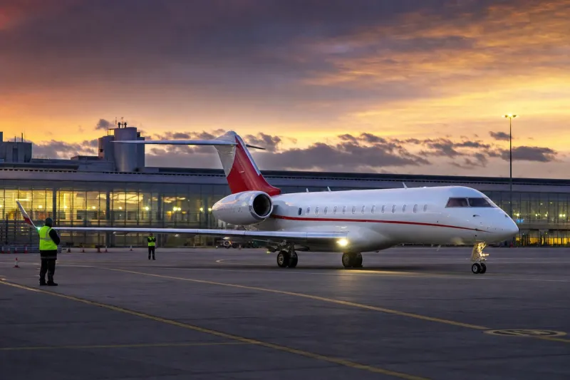 Business jet (file photo)