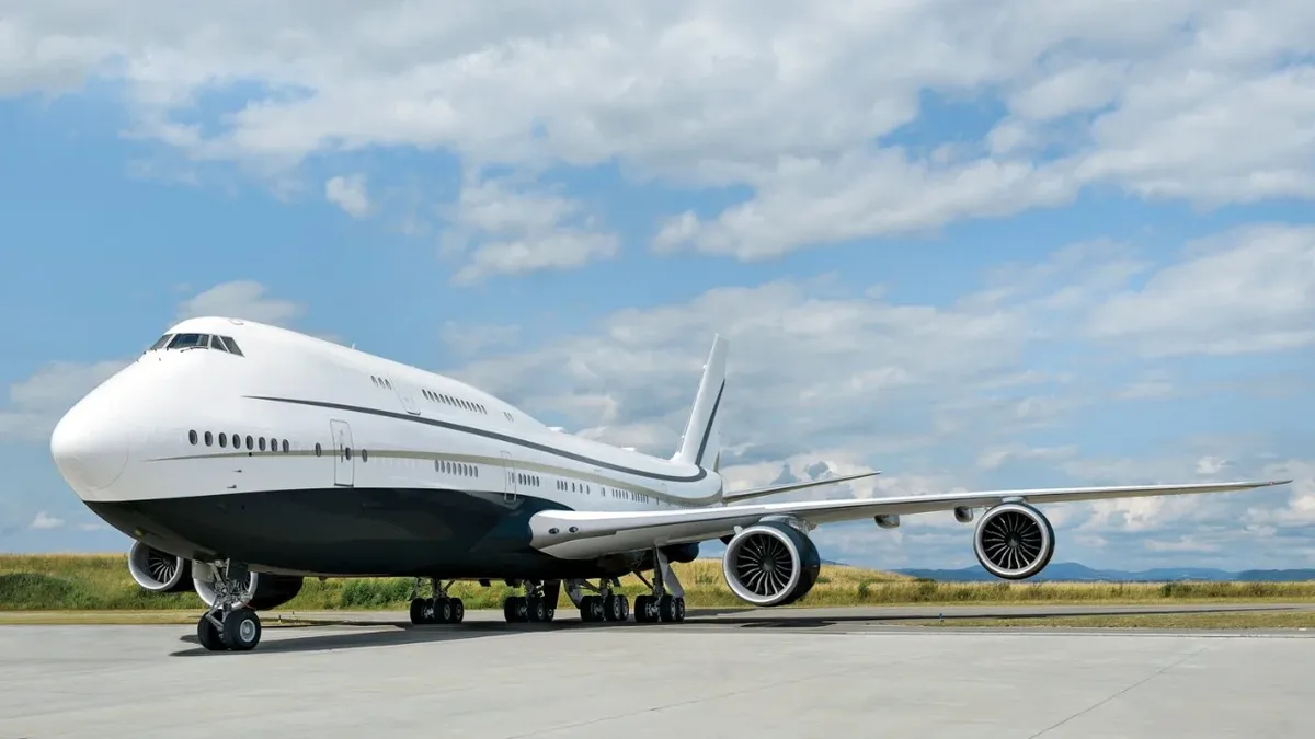 Boeing BBJ 747-8i: World's Largest Private Jet Features 420 sq m Dual-Level Interior by Cabinet Alberto Pinto