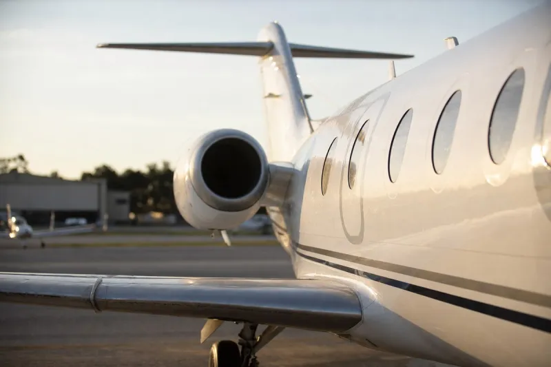 Business jet (file photo)