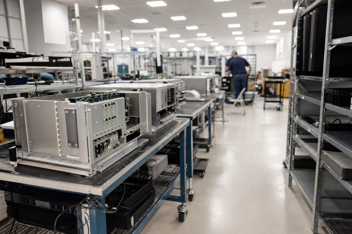 FAA Administrator Bedford Joins Opening of ATC Voice Switch Manufacturing Facility in Maryland