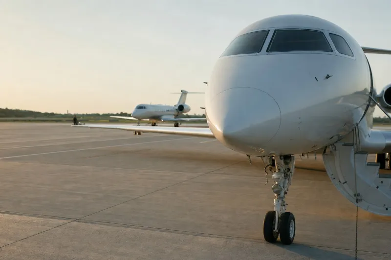 Business jet (file photo)