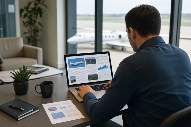 Business jet (file photo)