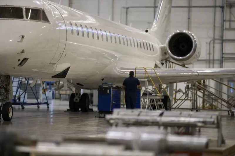 Business jet (file photo)