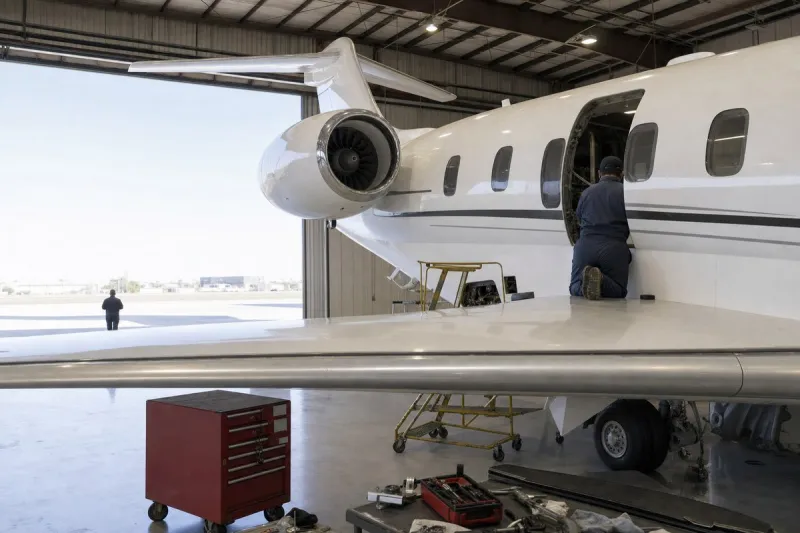 Business jet (file photo)