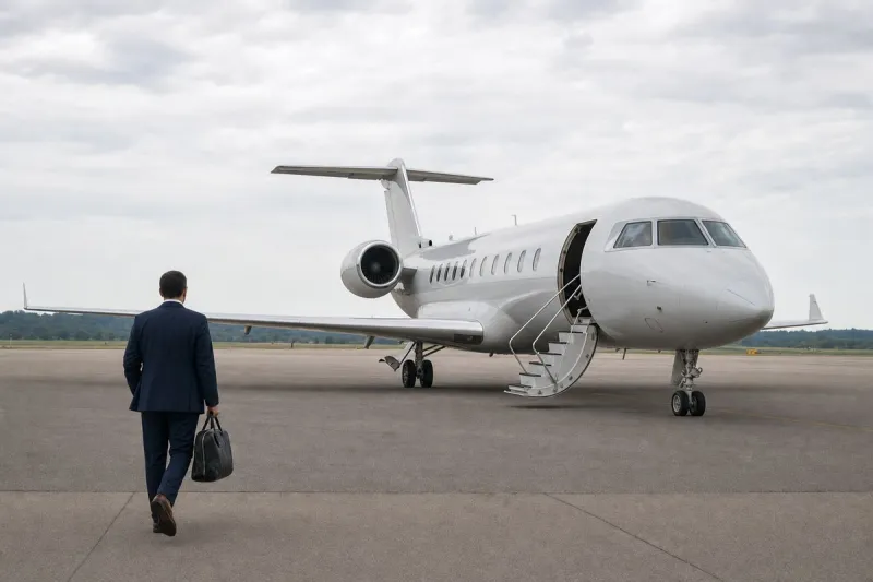 Business jet (file photo)