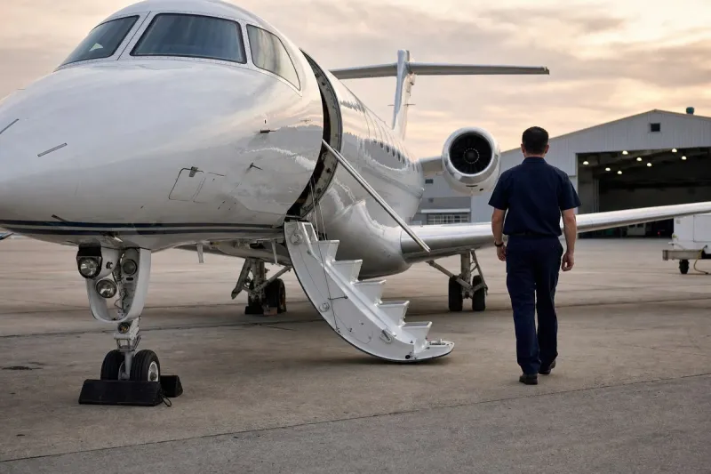 Business jet (file photo)