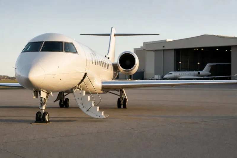 Business jet (file photo)