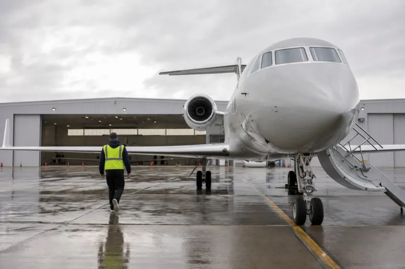 Business jet (file photo)