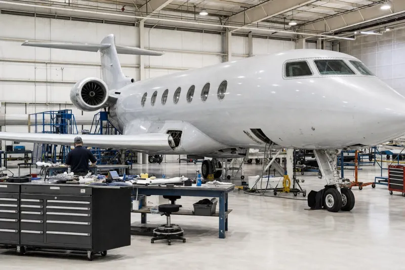 Business jet (file photo)