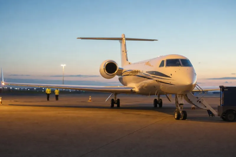 Business jet (file photo)