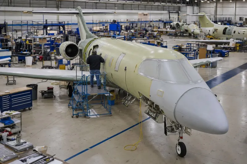 Business jet (file photo)