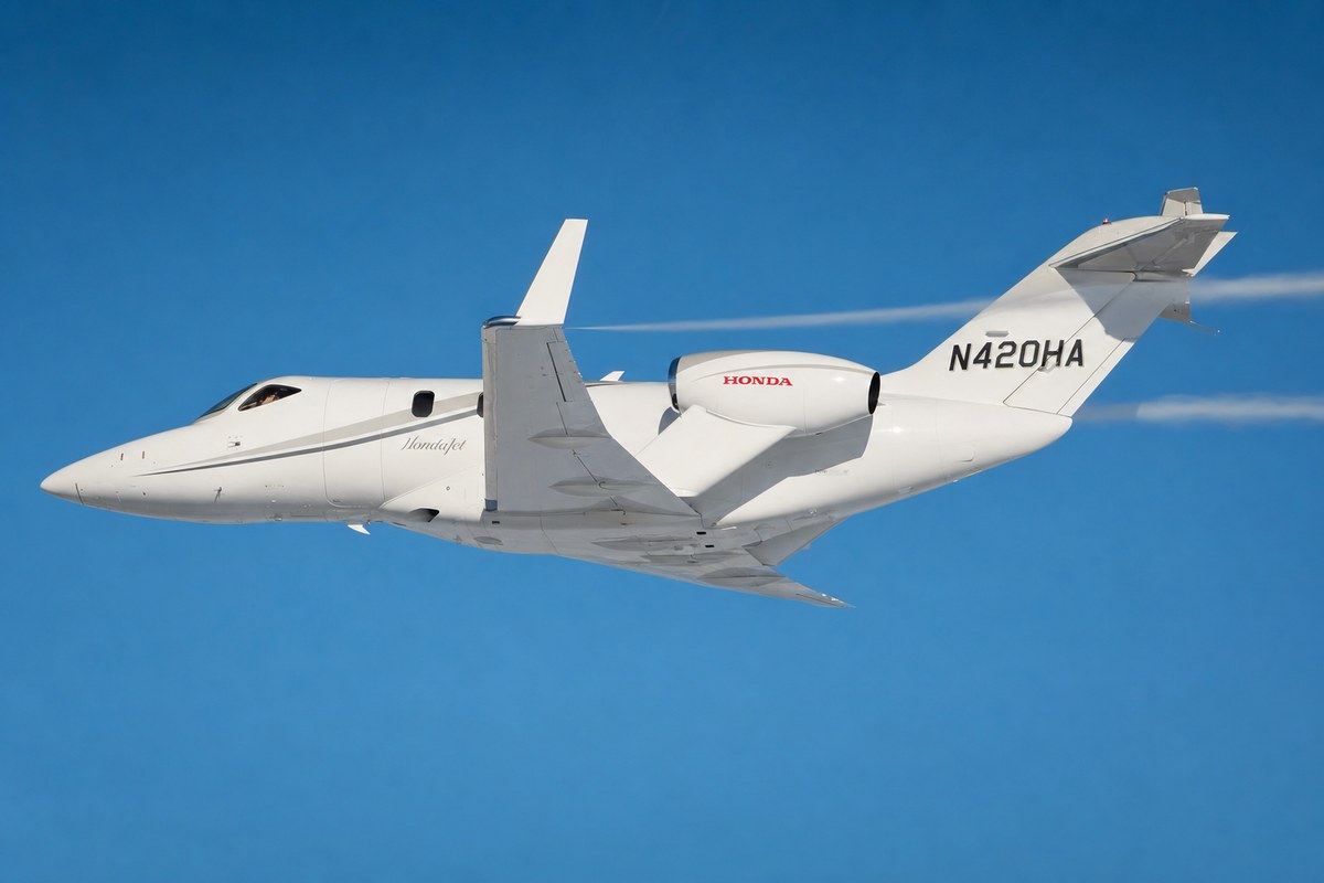 Honda HA-420 HondaJet G-FHJT (s/n 42000024) Tracked on Flightradar24