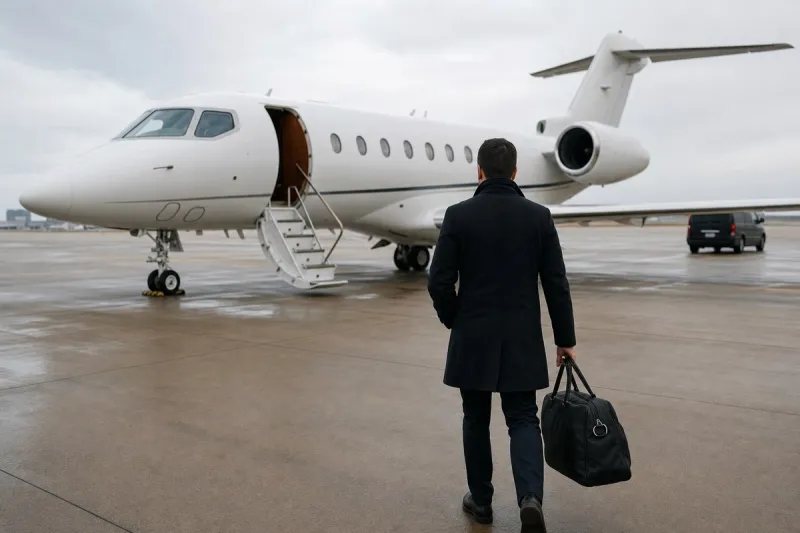 Business jet (file photo)