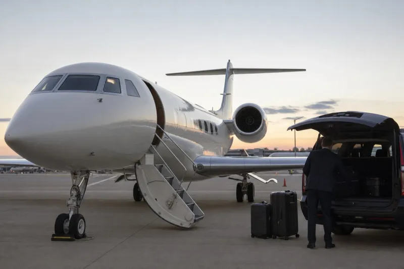 Business jet (file photo)