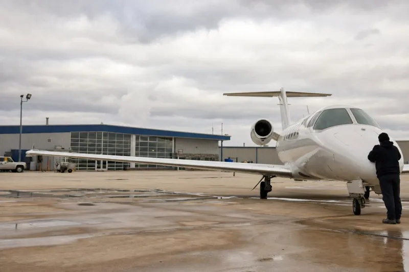 Business jet (file photo)
