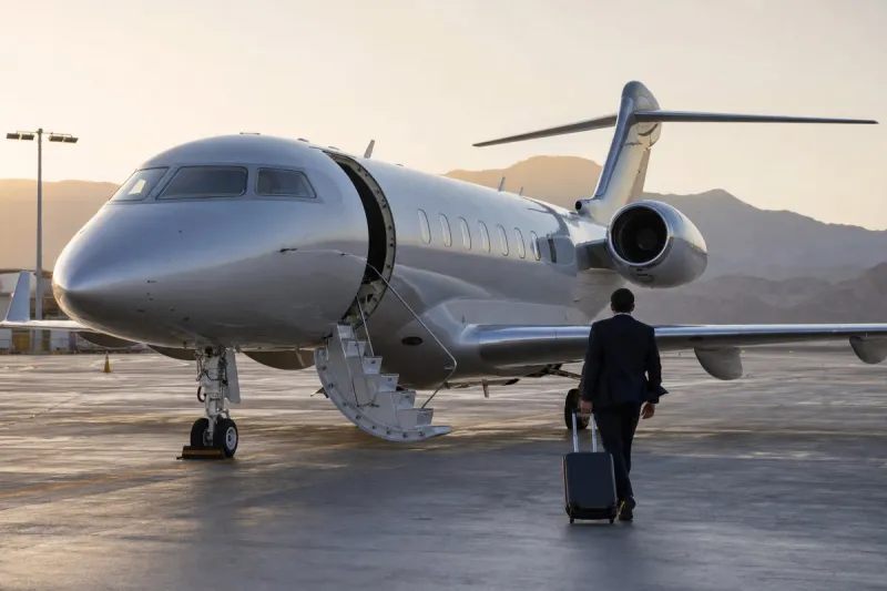 Business jet (file photo)