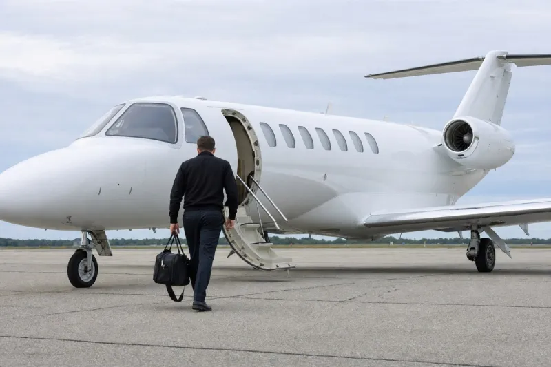 Business jet (file photo)