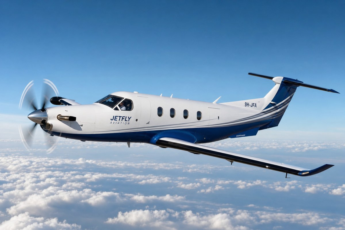 Jetfly Aviation Pilatus PC-12 NGX (LX-FLL) Recent Flight History Across Europe