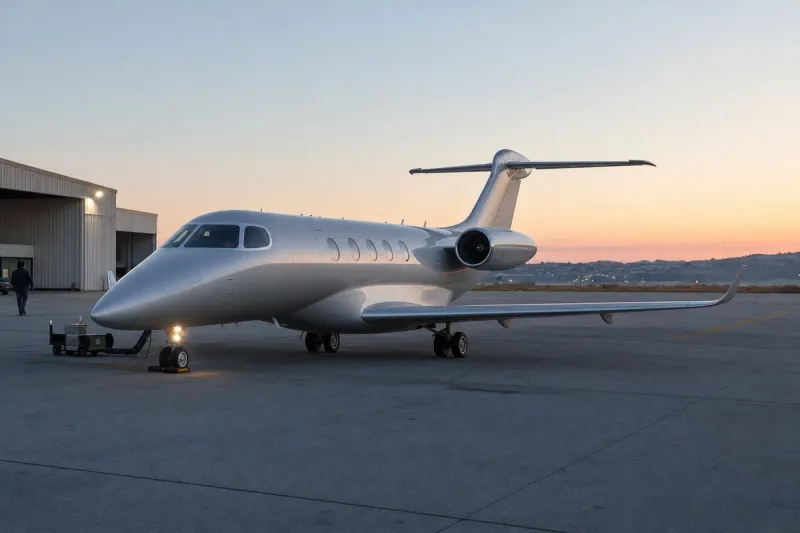 Business jet (file photo)