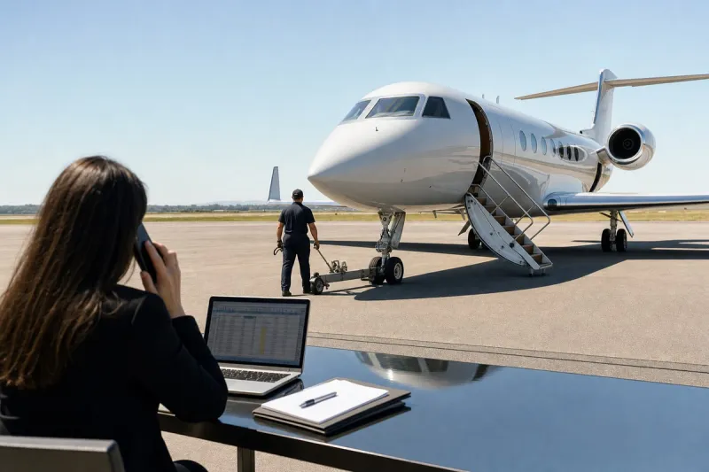 Business jet (file photo)