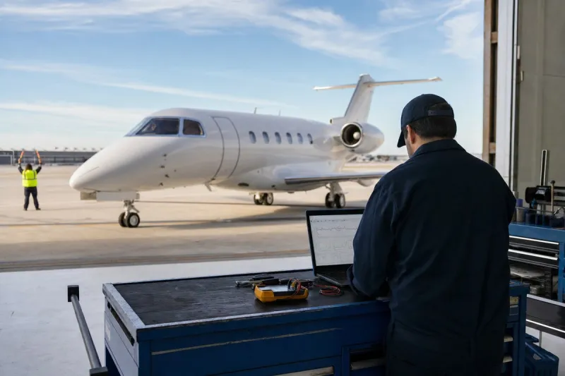 Business jet (file photo)