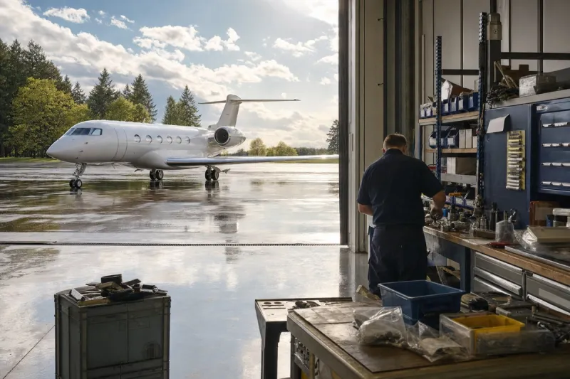 Business jet (file photo)
