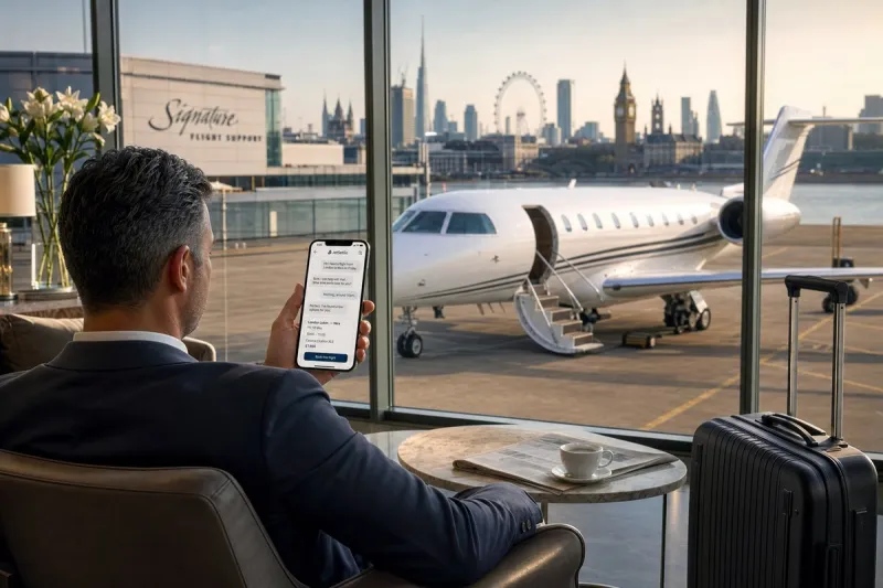 Business jet (file photo)