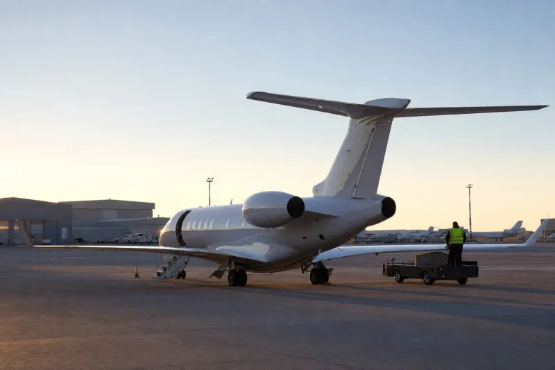 Business jet (file photo)