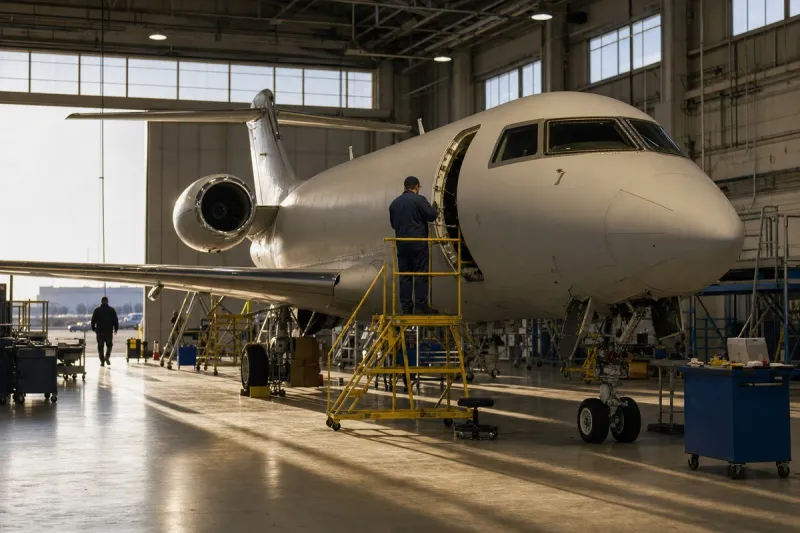 Business jet (file photo)
