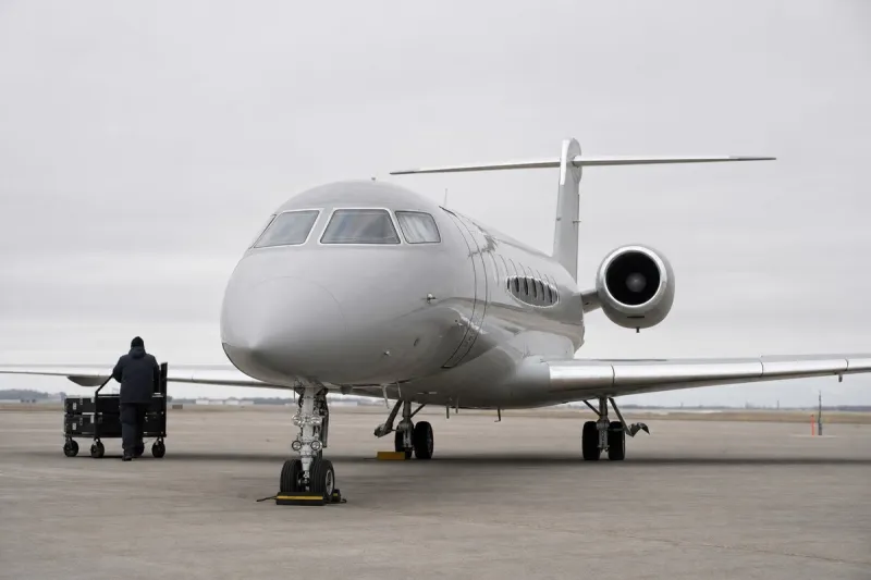 Business jet (file photo)